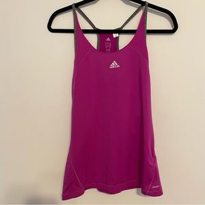Adidas Purple Magenta Athletic Top